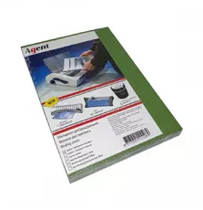 Обл. А4 под кожу Agent 230г зел олив, уп/100.