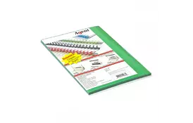 Обл. А4 под кожу Agent 230г зел. ярк, уп/25 - Фото