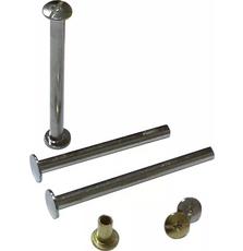 Болты для переплета мет.  8мм, серебр, уп/100