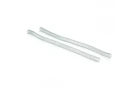 Спираль пласт. Agent A4, 4:1, 10мм, прозрачн, уп/100 - Фото