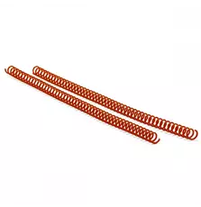 Спираль пласт. Agent A4, 4:1, 14мм, красн, уп/100