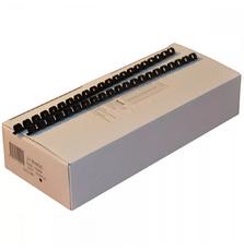 Пружины пластиковые Agent 10мм черн, уп/100.