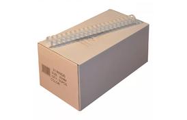 Пружины пластиковые Agent 25мм бел, уп/50. - Фото