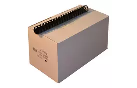 Пружины пластиковые Agent 28мм черн, уп/50 - Фото