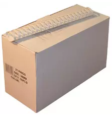 Пружины пластиковые Agent 38мм бел, уп/50