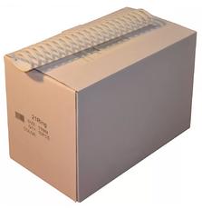 Пружины пластиковые Agent 51мм бел, уп/50.