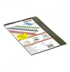 Обл.  А4 прозрачн. Agent 180/200мк дымч, уп/25