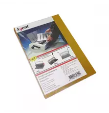 Обл.  А4 прозрачн. Agent 180/200мк желт, уп/100.