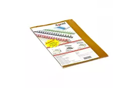 Обл.  А4 прозрачн. Agent 180/200мк желт, уп/25 - Фото