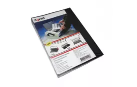 Обл. А4 під шкіру Agent 230г чорний, уп/100. - Фото