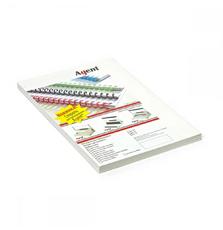 Обл. А4 карт. Agent 250г бeлый, уп/25