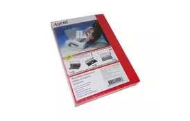 Обл. глянец Agent А4 250г красн, уп/100 - Фото