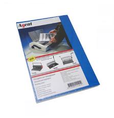 Обл. глянец Agent А4 250г син, уп/100.