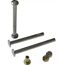 Болты для переплета мет.  5,5мм, золот, уп/100