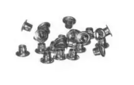 Заклепки 4мм серебр, уп/1000 - Фото