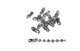 Замки для цепочек для беджей, уп/100. - Фото