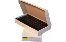 Металлические пружины Agent А4 25мм, черн, уп/50 - Фото