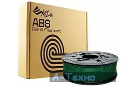 Пластик для 3D-принтера XYZprinting ABS 1.75мм/0.6кг Filament, Green (for da Vinci) (RF10BXEU06D) - Фото