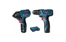 Шуруповерт BOSCH PT аккумуляторных (гайковерт GDR120-LI + шуруповёрт GSR 120-LI) (0.601.9F0.002) - Фото