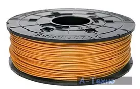 Пластик для 3D-принтера XYZprinting ABS 1.75мм/0.6кг Filament Cartridge, Sun Orange (RF10XXEUZTH) - Фото