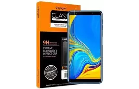 Защитное стекло Spigen для Galaxy A7 (2018) 