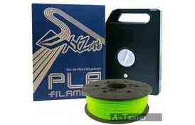 Пластик для 3D-принтера XYZprinting PLA 1.75мм/0.6кг Filament Cartridge, Neon Green (RFPLAXEU0AE) - Фото