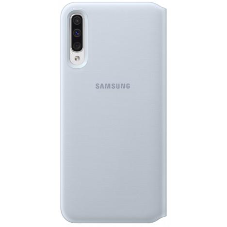 Чехол Samsung для Galaxy A50 (A505F) Wallet Cover White - Фото 3