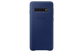 Чехол Samsung для Galaxy S10 (G973) Leather Cover Navy - Фото