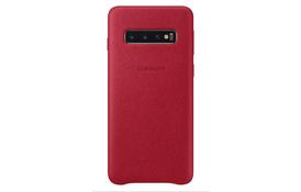 Чехол для Samsung S10 (G973) Leather Cover Red - Фото