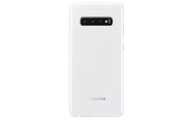 Чехол Samsung для Galaxy S10+ (G975) LED Cover White - Фото