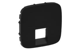 Лицевая панель розетки Legrand Valena ALLURE RJ11/RJ45, антрацит (755418) - Фото