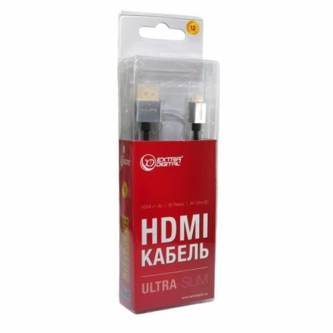 Кабель мультимедийный HDMI to HDMI 1.5m EXTRADIGITAL (KBH1605) - Фото 1