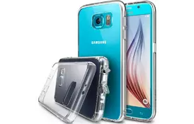 Чехол для моб. телефона Ringke Fusion для Samsung Galaxy S6 (Smoke Black) (554980) - Фото