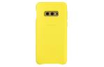 Чехол Samsung Leather Cover для смартфона Galaxy S10e (G970) Yellow (EF-VG970LYEGRU)