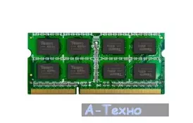 Модуль памяти для ноутбука SoDIMM DDR3 4GB 1333 MHz Team (TED34GM1333C9-S01/ TED34G1333C9-S01 /SBK) - Фото