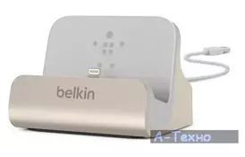 Док-станция Belkin Charge+Sync MIXIT iPhone 6s/SE Dock, Gold (F8J045btGLD) - Фото