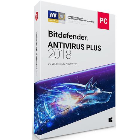 Антивирус Bitdefender Antivirus Plus 2018, 3 PCs, 3 years (WB11013003) - Фото 1