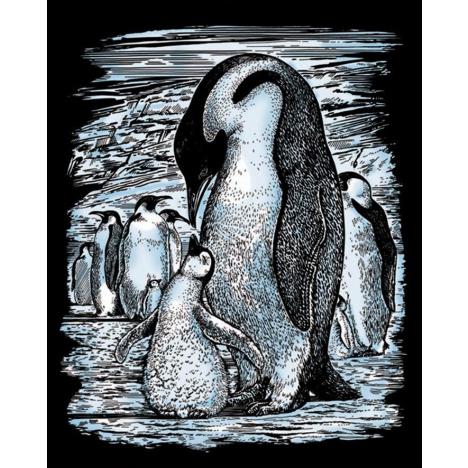 Набор для творчества Sequin Art ARTFOIL SILVER Penguins (SA0609) - Фото 1