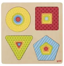 Пазл многослойный goki Геометрические фигуры (57705G)