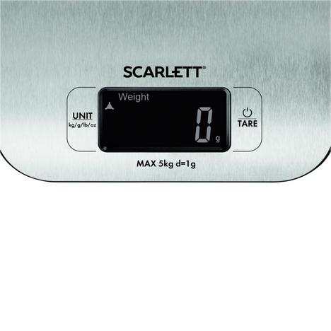 Весы кухонные SCARLETT SC KS 57P99 (SCKS57P99) - Фото 6