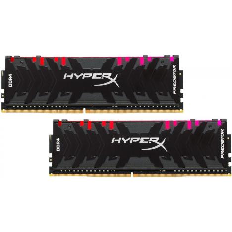 Модуль памяти для компьютера DDR4 16GB (2x8GB) 3000 MHz HyperX Predator Kingston (HX430C15PB3AK2/16) - Фото 1