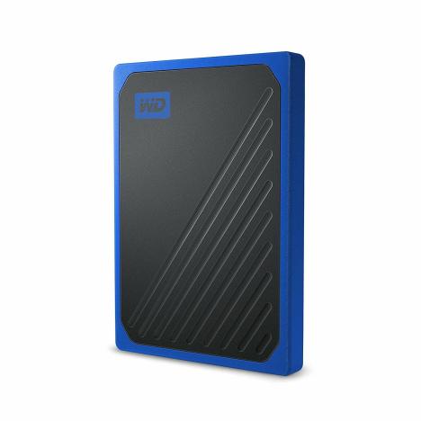 SSD накопитель WD Passport Go 1TB USB 3.0 Blue (WDBMCG0010BBT-WESN) - Фото 7