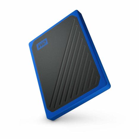SSD накопитель WD Passport Go 1TB USB 3.0 Blue (WDBMCG0010BBT-WESN) - Фото 5