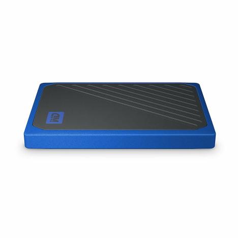 SSD накопитель WD Passport Go 1TB USB 3.0 Blue (WDBMCG0010BBT-WESN) - Фото 3