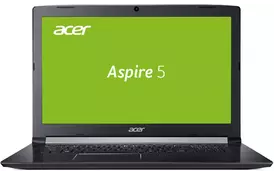 ноутбук 17FMI/i5-8250U/8/1TB/M X150 2GB/Ukr/Lin/Black Acer Aspire 5 A517-51G - Фото