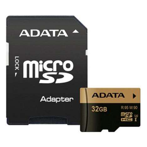 Карта памяти ADATA 32GB microSD class 10 XPG UHS-I U3 (AUSDH32GXUI3-RA1) - Фото 2