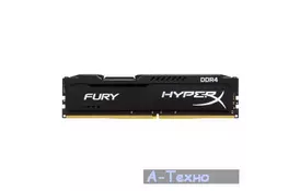 Модуль пам'яті для комп'ютера DDR4 8GB 2133 MHz HyperX FURY Black Kingston (HX421C14FB2/8) - Фото