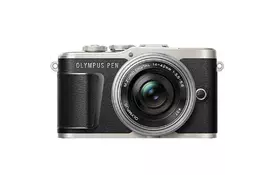 Цифровой фотоаппарат OLYMPUS E-PL9 14-42 mm Pancake Zoom Kit black/silver (V205092BE000) - Фото