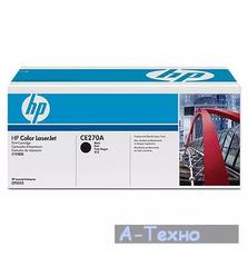 Картридж HP CLJ  650A black /CP5525 (CE270A)