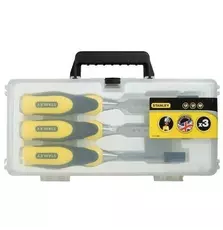 Набор стамесок Stanley 3 шт (2-16-883)